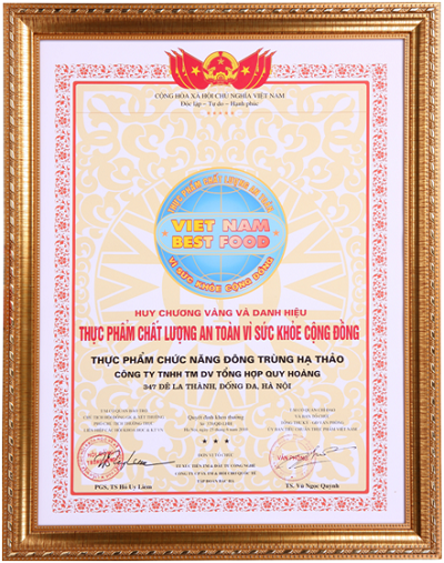 Huy Chương Vàng và Danh Hiệu