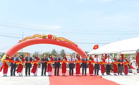 Lễ cắt băng khánh thành công trình nâng cấp NTLS Tp Quy Nhơn