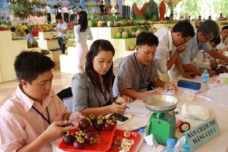 Hình ảnh tại Hội thi trái ngon – an toàn Nam Bộ