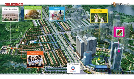 Dự án nằm trong khu đô thị mới Lê Trọng Tấn – Geleximco,