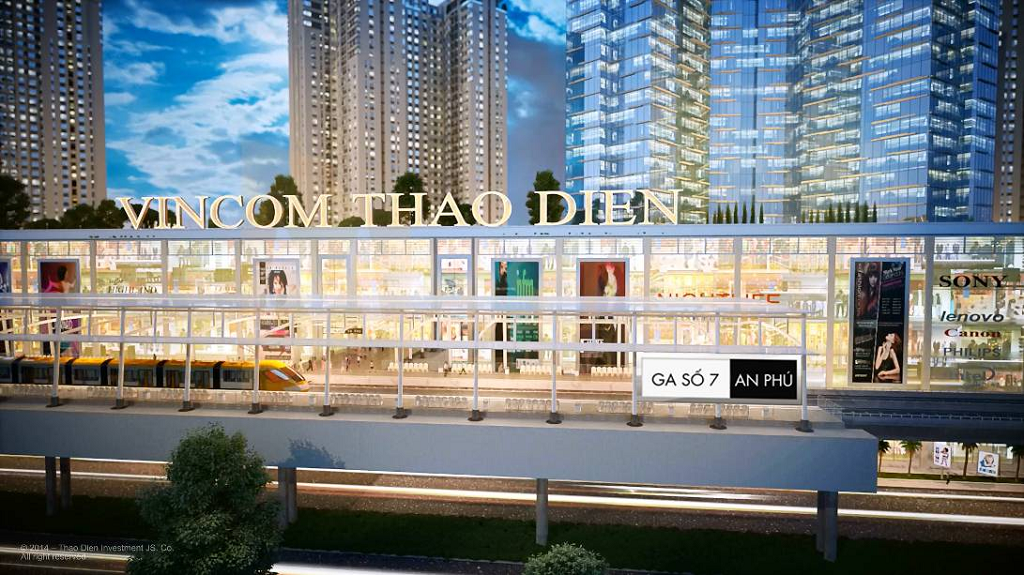 Khu TTTM Vincom Mega Mall Thảo Điền