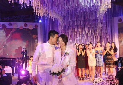 Những hình ảnh đáng nhớ trong lễ cưới của mỹ nhân Đổng Tuyền - 5