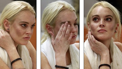 Lindsay Lohan bị còng tay ngay tại tòa - 4