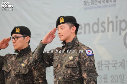 Hình ảnh nóng hổi về Bi (Rain) tại Hà Nội ngày 20/3