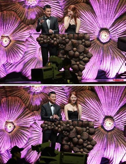 “Thái tử phi” Yoon Eun Hye đẹp đôi bên Lưu Đức Hoa