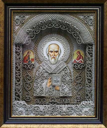 Ấn tượng tranh làm từ sợi lanh