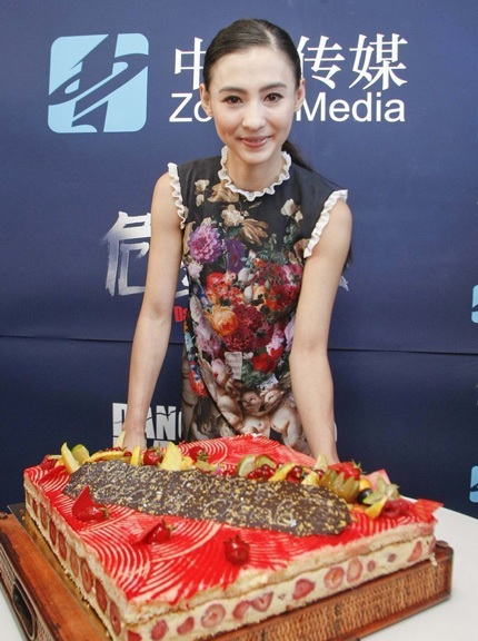 Trương Bá Chi xinh đẹp đón sinh nhật tại Cannes