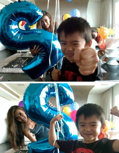 Niềm hạnh phúc của các sao Hoa ngữ trong Ngày của Mẹ