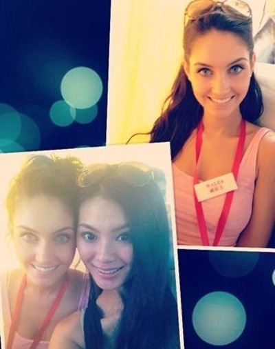 Một bức ảnh thời trang ấn tượng của hoa hậu Vu Văn Hà