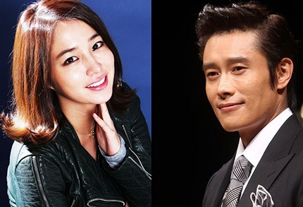 Lee Min Jung thừa nhận với người hâm mộ, cô đang hò hẹn với đàn anh Lee Byung Heon.