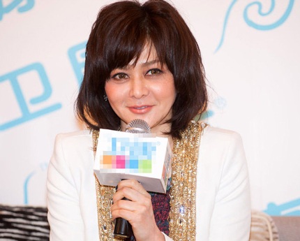 Cận cảnh gương mặt của Quan Chi Lâm ở tuổi 50.