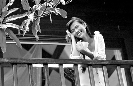 Shoot ảnh đen trắng đầy mê hoặc của các cô gái Top Model - 5 Thiên Trang