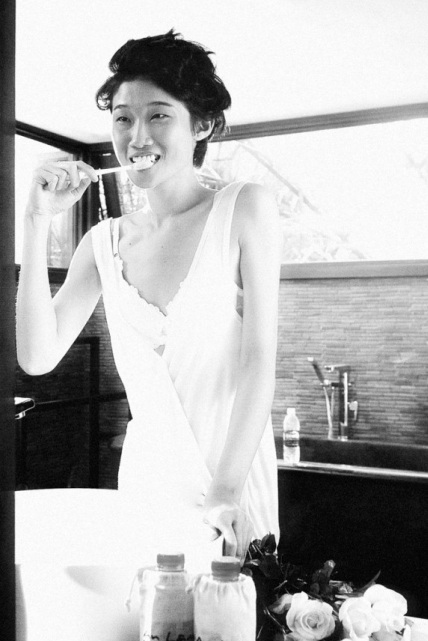 Shoot ảnh đen trắng đầy mê hoặc của các cô gái Top Model - 8 Khả Vân