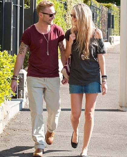 Ronan Keating và bạn gái mới - nhà sản xuất Storm Uechtritz