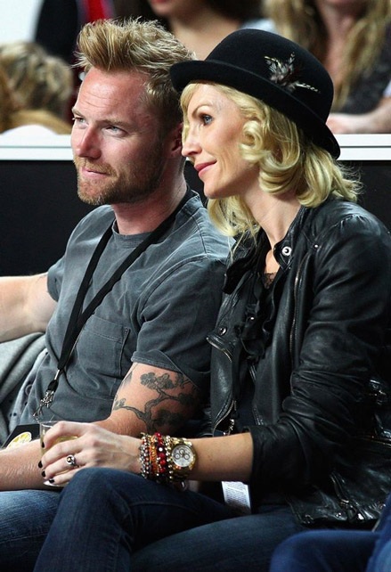 "Bồ" cũ tố Ronan Keating nói dối - 3 Ronan và vợ cũ - cựu người mẫu Yvonne