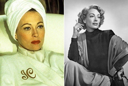Khi “sao” chẳng ngại làm “bản sao” - 10 Faye Dunaway (trái) và Joan Crawford