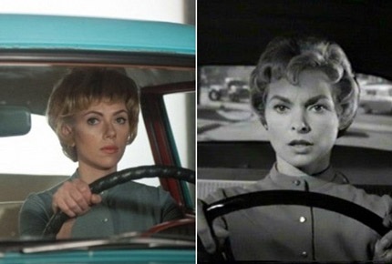 Khi “sao” chẳng ngại làm “bản sao” - 1 Scarlett Johansson (trái) và Janet Leigh (phải)