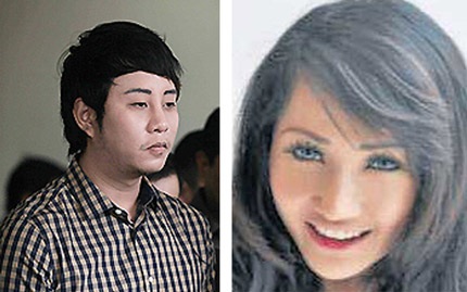 Bác sĩ Pop (trái) và người mẫu Athitiya Eiamyai trước khi tiến hành phẫu thuật thẩm mỹ.