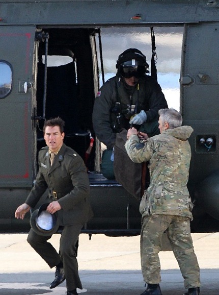 Tom Cruise đang bận rộn với bộ phim mới