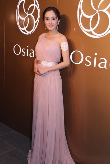 Bữa tiệc tối qua còn có sự góp mặt của nữ diễn viên Trung Quốc Dương Mịch.