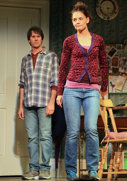 Một số hình ảnh của Katie Holmes trong buổi diễn ra mắt vở kịch