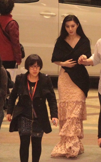 Hình ảnh trên sân khấu của Phạm Băng Băng.