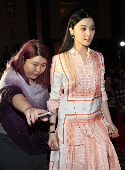 Phạm Băng Băng là khách trong một sự kiện tại Bắc Kinh, tối 29/12.