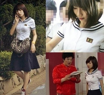 Cư dân mạng thích ảnh thời đi học của “biểu tượng sex” HyunA - 1 HyunA trong những bức ảnh thời đi học.
