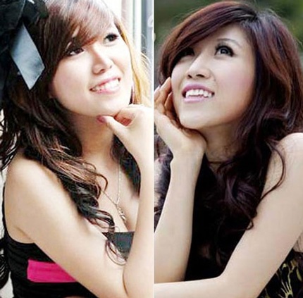 Những nữ sinh nổi tiếng với vẻ ngoài giống sao Việt - 6 Cả hai đều sở hữu bờ môi gợi cảm