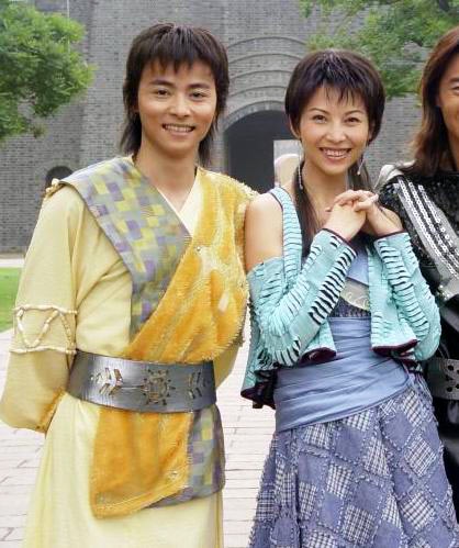 Thái Thiếu Phân và ông xã đến với nhau sau khi cộng tác trong một số bộ phim truyền hình.