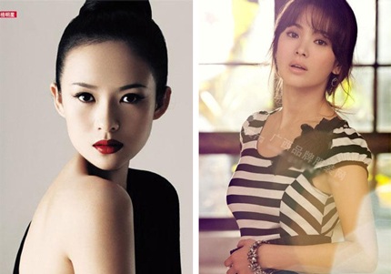 Song Hye Kyo lại “tái ngộ” Chương Tử Di - 1 Sau