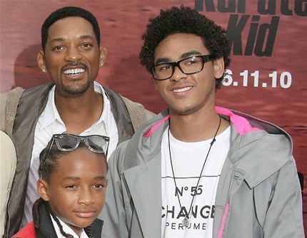 Will Smith cùng hai cậu co trai tài năng của anh