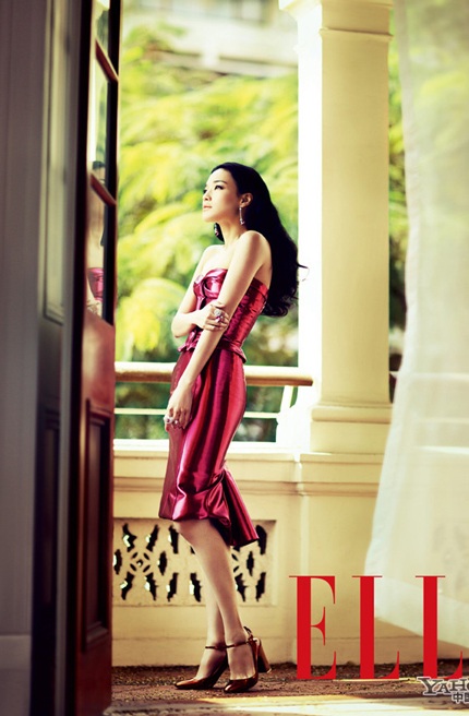 Hình ảnh của Thư Kỳ trên tạp chí