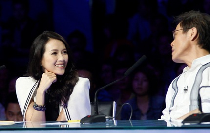 Nữ giám khảo duy nhất của chương trình thu hút sự quan tâm đặc biệt của báo giới