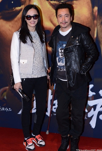 Gương mặt khá trẻ trung của Vương Phi dù cô không trang điểm cầu kỳ.