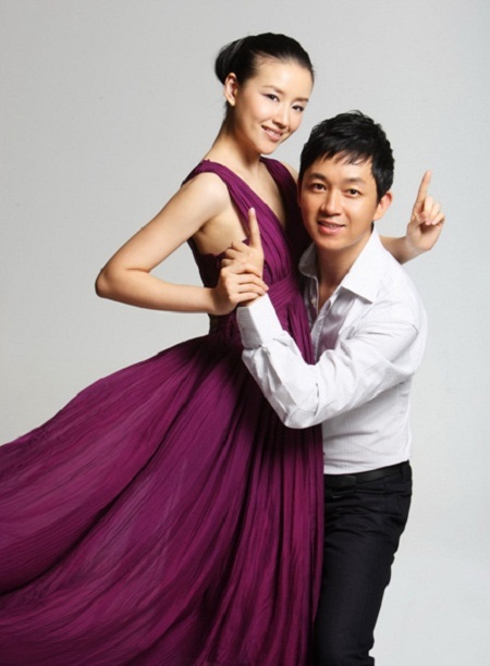 Đổng Khiết và bố mẹ ruột