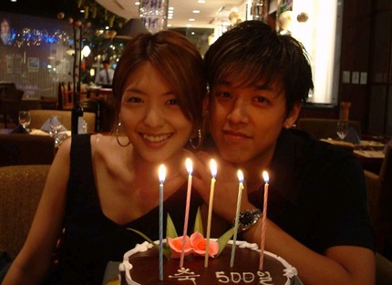 Tài tử xứ Hàn buồn vì bị vợ cũ “vu khống” - 2 Vợ chồng Ryu Shi Won khi còn hạnh phúc.