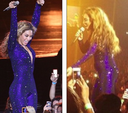 Hậu tin đồn tập hai, Beyonce gợi cảm hết mức