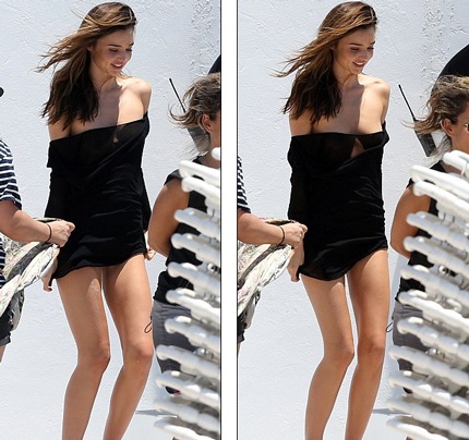 Cựu thiên thần của Victoria's Secret bối rối vì tuột áo - 3 Cựu thiên thần của Victoria Secret bối rối vì tuột áo