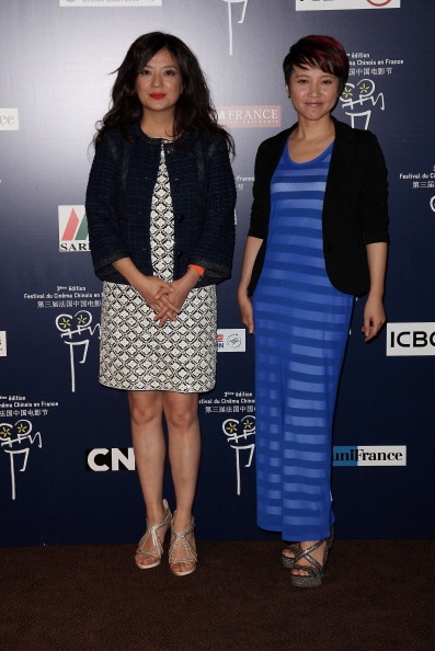 Nữ diễn viên Yan Binyan cùng Triệu Vy tham dự LHP Trung Quốc tại Pháp lần này.