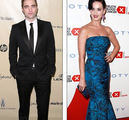 Chia tay Kristen, Robert Pattinson hò hẹn với Katy Perry? - 1 Robert Pattinson và nữ ca sĩ Katy Perry ngày càng thân thiết.