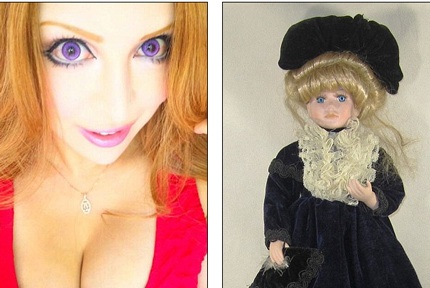 Gặp cô gái trải qua 30 ca phẫu thuật để thành búp bê sống - 6 Vanilla Chamu giờ là một người mẫu và dự định trở thành ca sĩ nhạc Pop tại Nhật