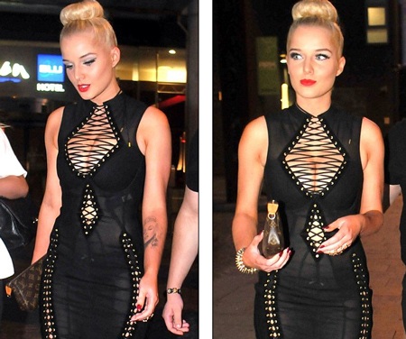 Helen Flanagan ăn mặc vô cùng gợi cảm đi dự tiệc tối qua 30/7
