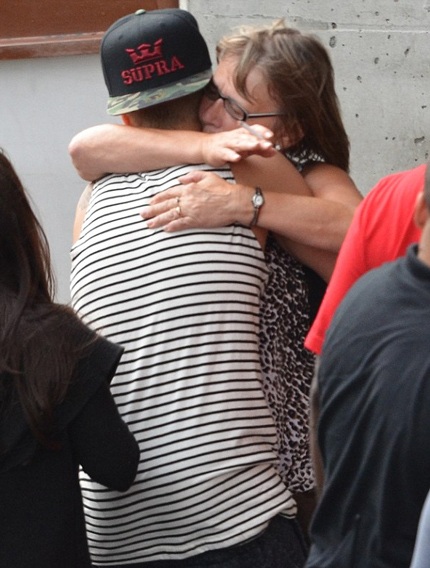 Bà Diane luôn ủng hộ và yêu thương đứa cháu nổi tiếng của mình