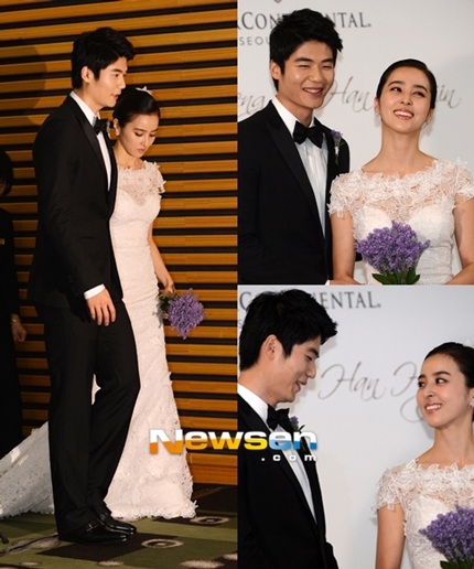 Chúc mừng hạnh phúc của Han Hye Jin và Ki Sung Yeong.