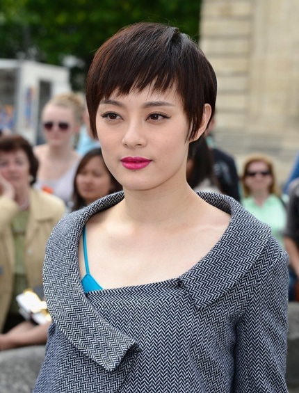Nữ diễn viên Trung Quốc Tôn Lệ cá tính với tóc tém