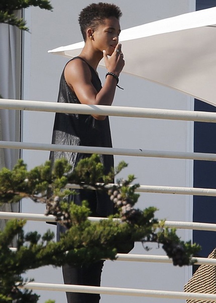 Jaden Smith được xem là một trong những ngôi sao nhí có tiếng nhất tại