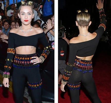Sốc với màn trình diễn phản cảm của Miley Cyrus - 17 Miley Cyrus giờ đang gây dựng hình ảnh gái hư tại Hollywood