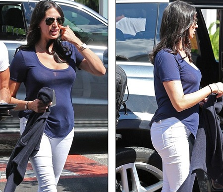 Lauren đang mang bầu 3 tháng