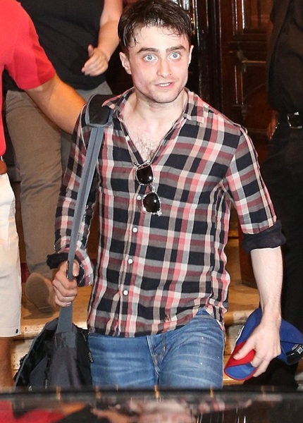 Ngôi sao của Harry Porter trông thật già nua và phờ phạc do lao động quá sức.